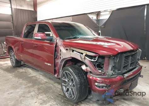 2019 Ram 1500 Laramie 4X4 6'4 Box из США, поврежденный, VIN 1C6SRFRTXKN774137